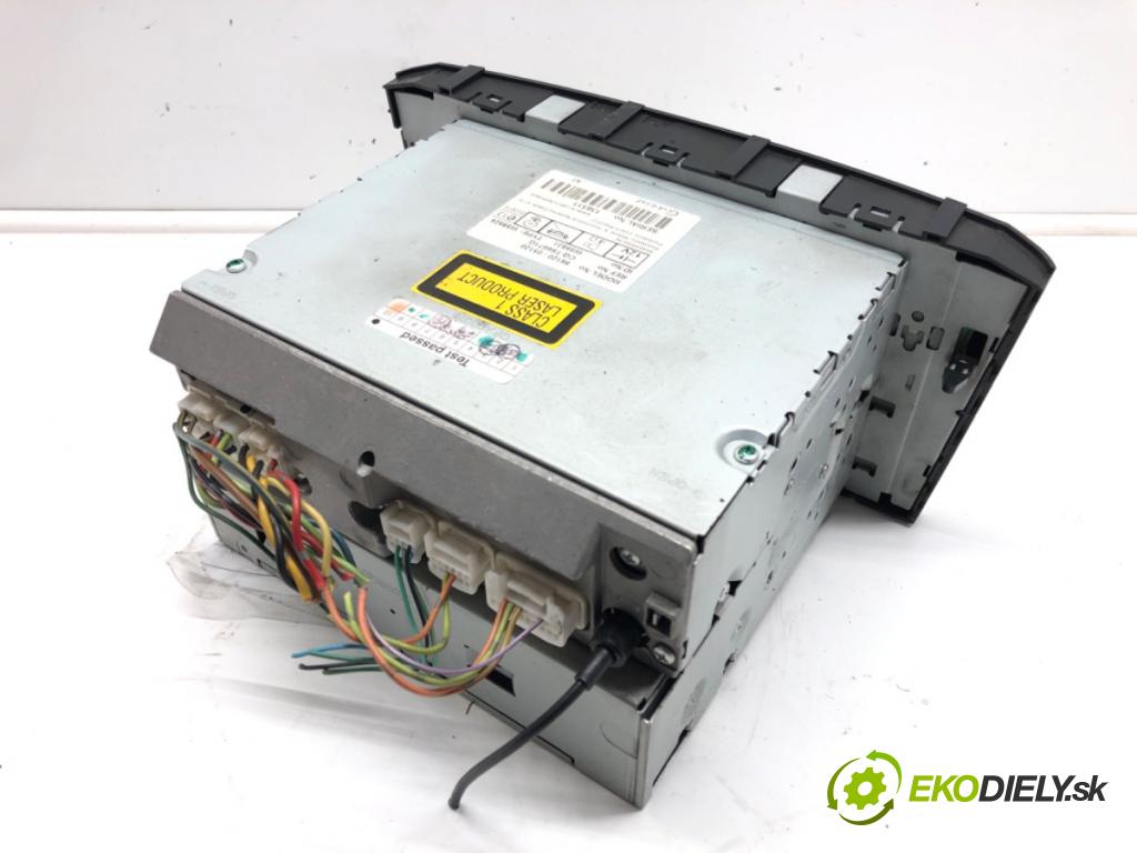 TOYOTA AVENSIS Kombi (_T25_) 2003 - 2008    2.0 D-4D (ADT250_) 93 kW [126 KM] olej napędowy 20  RADIO 86120-05120 (Audio zariadenia)