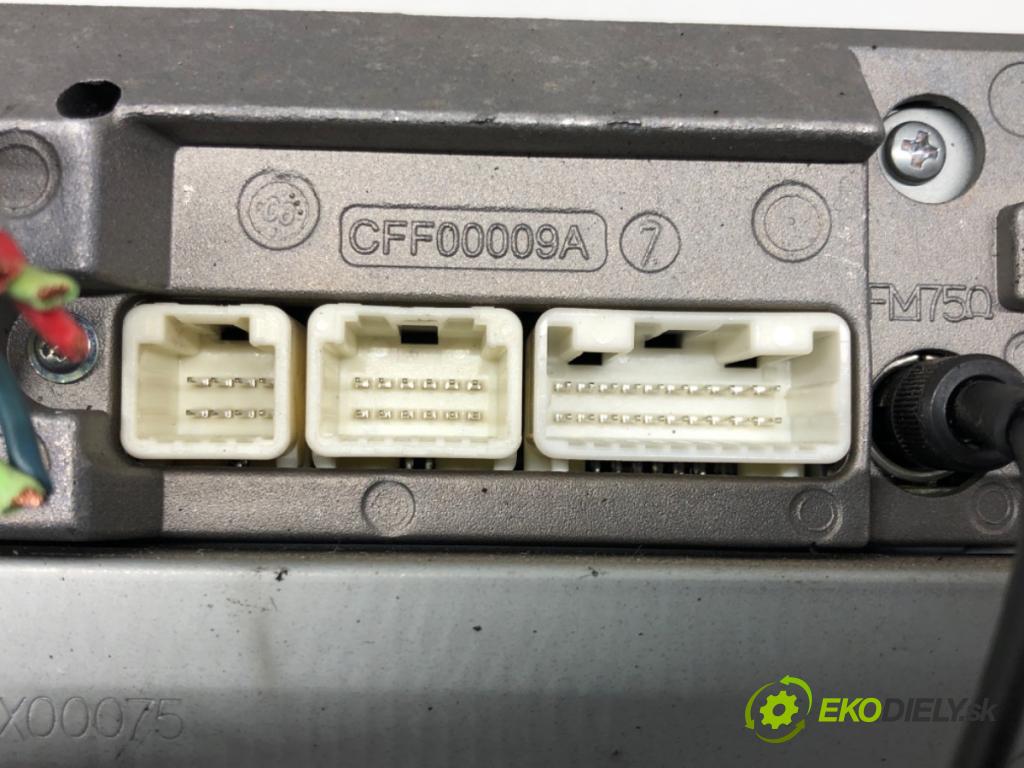 TOYOTA AVENSIS Kombi (_T25_) 2003 - 2008    2.0 D-4D (ADT250_) 93 kW [126 KM] olej napędowy 20  RADIO 86120-05120 (Audio zariadenia)