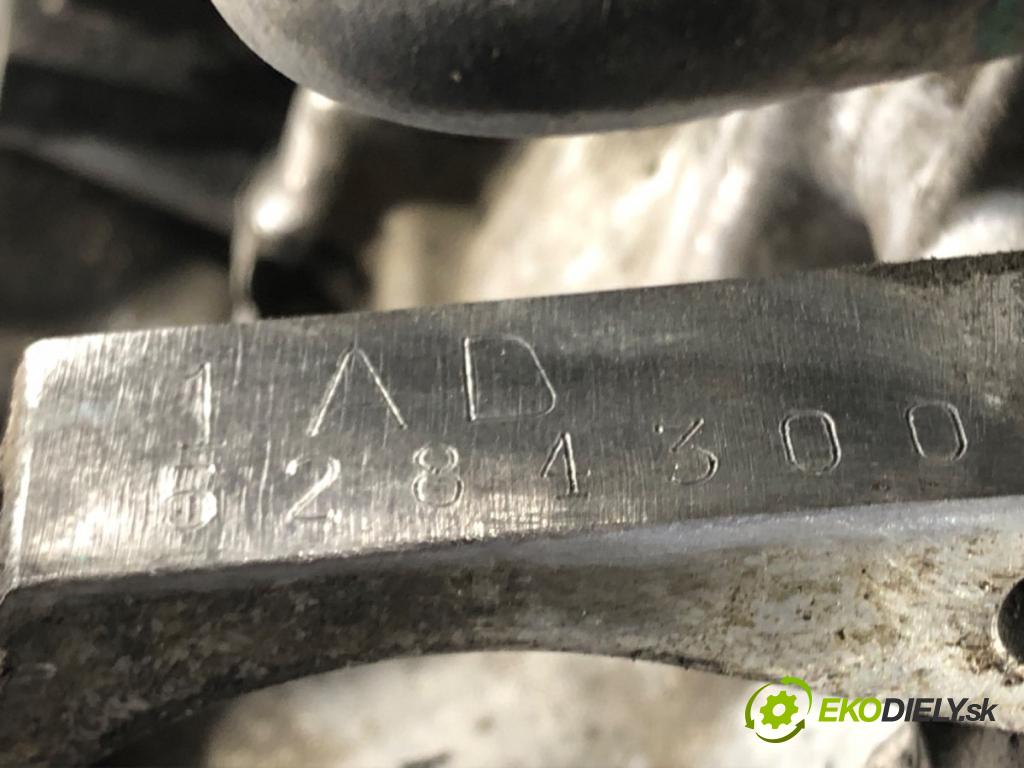 TOYOTA AVENSIS Kombi (_T25_) 2003 - 2008    2.0 D-4D (ADT250_) 93 kW [126 KM] olej napędowy 20  motor 1AD-FTV (Motory (kompletní))