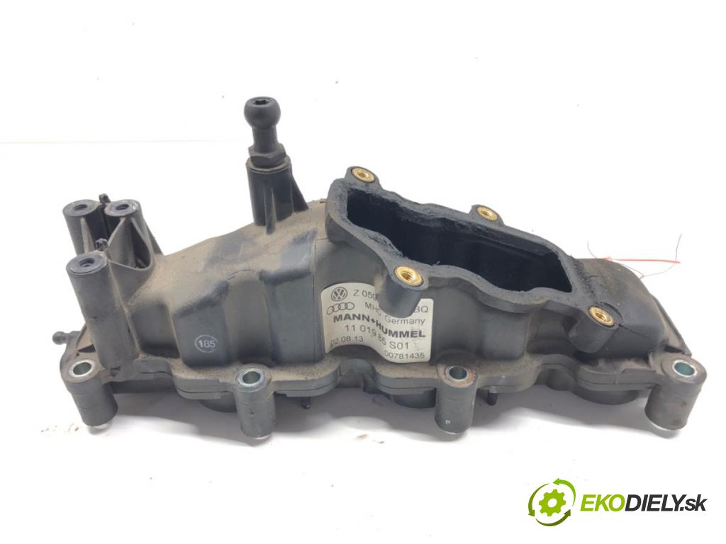 AUDI A6 C6 Avant (4F5) 2004 - 2011    2.7 TDI quattro 132 kW [180 KM] olej napędowy 2004  Potrubie sacie, sanie 059129712BQ (Sacie potrubia)