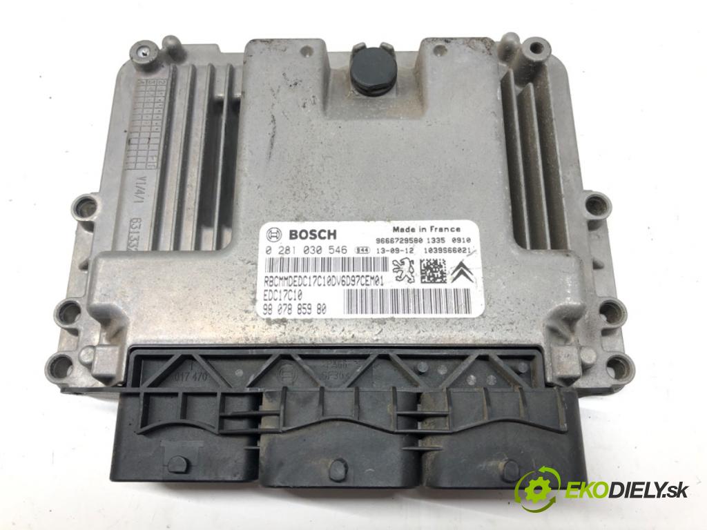 CITROEN C-ELYSEE (DD_) 2012 - 2022    1.6 HDI 92 68 kW [92 KM] olej napędowy 2012 - 2022  riadiaca jednotka Motor 9807885980 (Riadiace jednotky)
