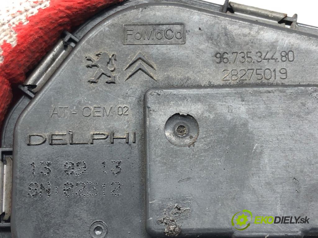 CITROEN C-ELYSEE (DD_) 2012 - 2022    1.6 HDI 92 68 kW [92 KM] olej napędowy 2012 - 2022  Škrtiaca klapka 9673534480 (Škrtiace klapky)