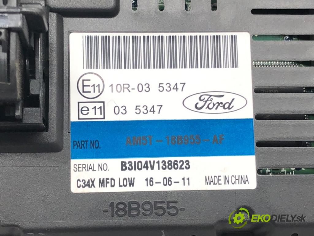 FORD FOCUS III Turnier 2010 - 2022    2.0 TDCi 103 kW [140 KM] olej napędowy 2010 - 2022  Dislpej AM5T-18B955-AF (Prístrojové dosky, displeje)