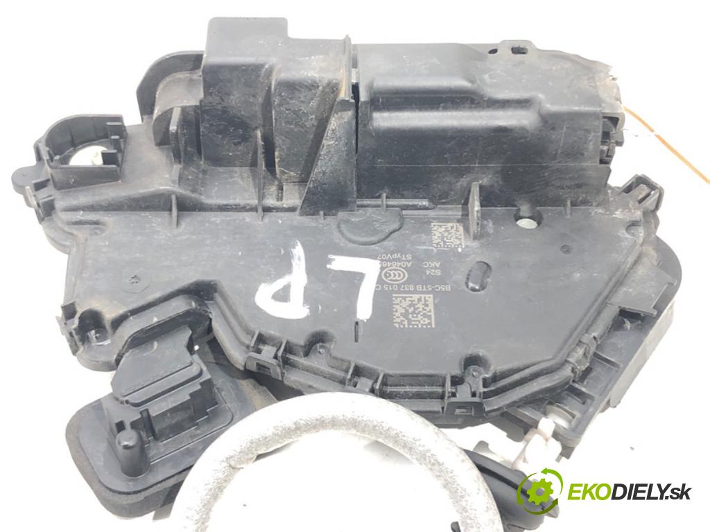 SKODA FABIA III Kombi (NJ5) 2014 - 2022    1.0 44 kW [60 KM] benzyna 2014 - 2022  zámok dveře levý přední část 5TB837015C
