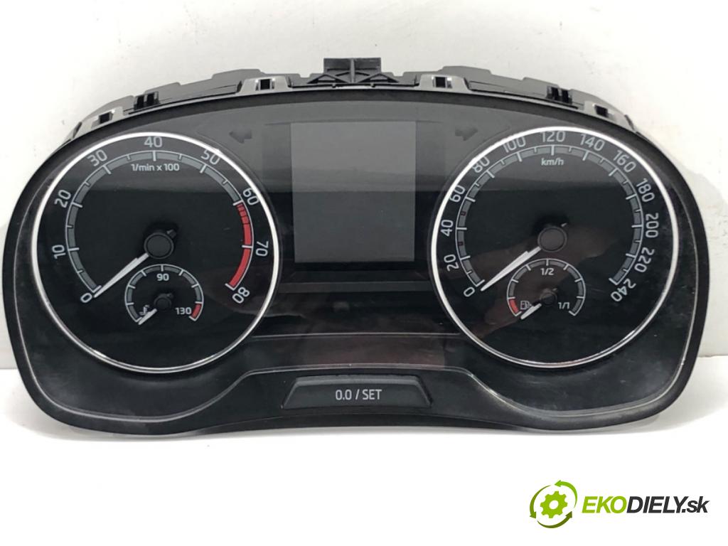 SKODA FABIA III Kombi (NJ5) 2014 - 2022    1.0 44 kW [60 KM] benzyna 2014 - 2022  Prístrojovka 6V0920740E (Prístrojové dosky, displeje)