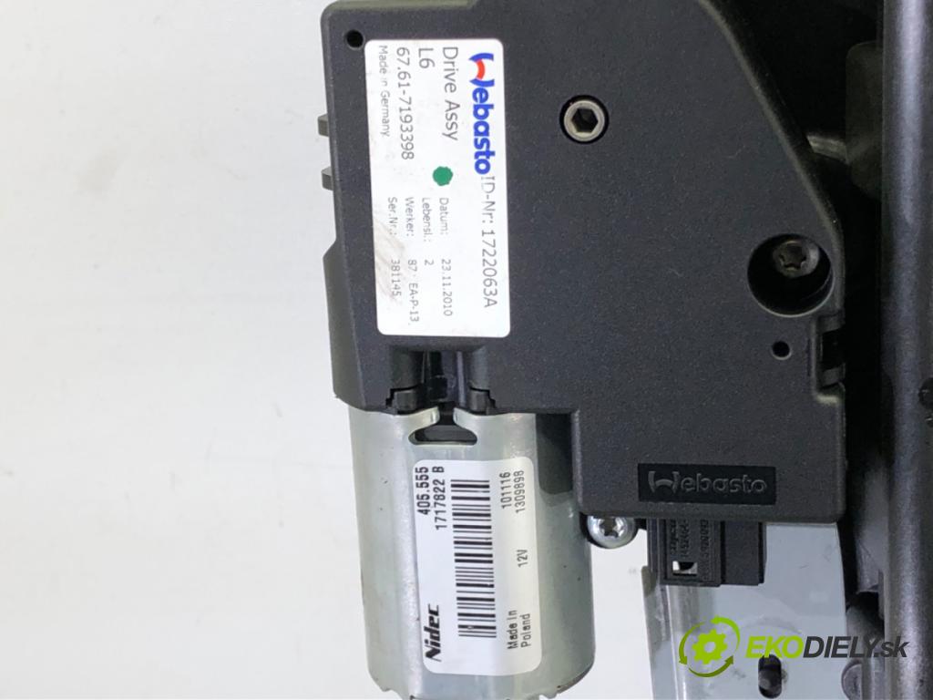 BMW 7 (F01, F02, F03, F04) 2008 - 2015    750 i, Li 300 kW [408 KM] benzyna 2008 - 2012  střešní okno 7193398 (Okna karoserie)