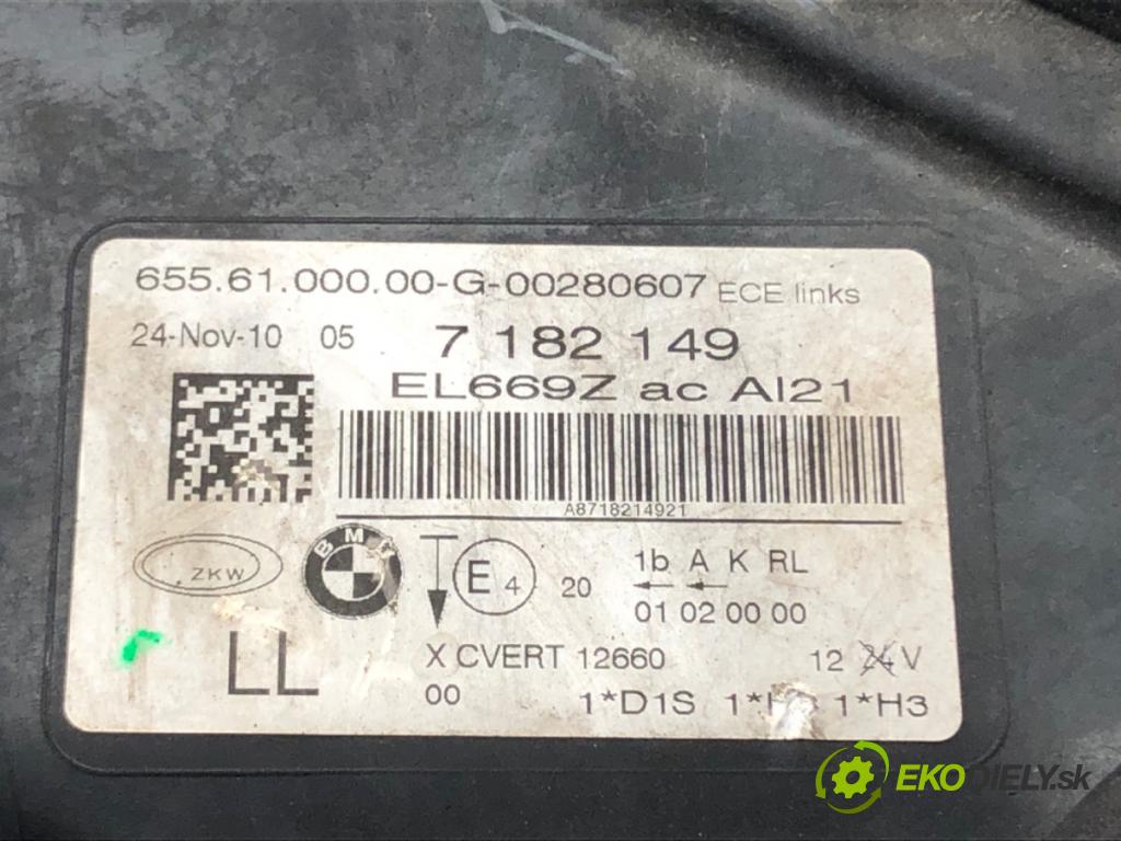 BMW 7 (F01, F02, F03, F04) 2008 - 2015    750 i, Li 300 kW [408 KM] benzyna 2008 - 2012  Svetlomet ľavy predný 7182149