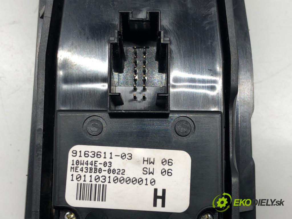 BMW 7 (F01, F02, F03, F04) 2008 - 2015    750 i, Li 300 kW [408 KM] benzyna 2008 - 2012  Prepínač okien 9163611 (Prepínače, spínače, tlačidlá a ovládače kúrenia)