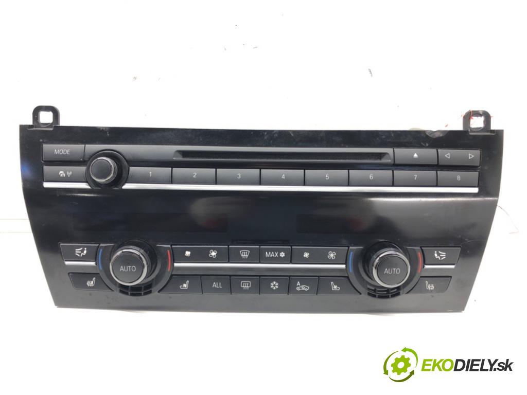 BMW 7 (F01, F02, F03, F04) 2008 - 2015    750 i, Li 300 kW [408 KM] benzyna 2008 - 2012  Panel ovládania kúrenia 9241231 (Prepínače, spínače, tlačidlá a ovládače kúrenia)