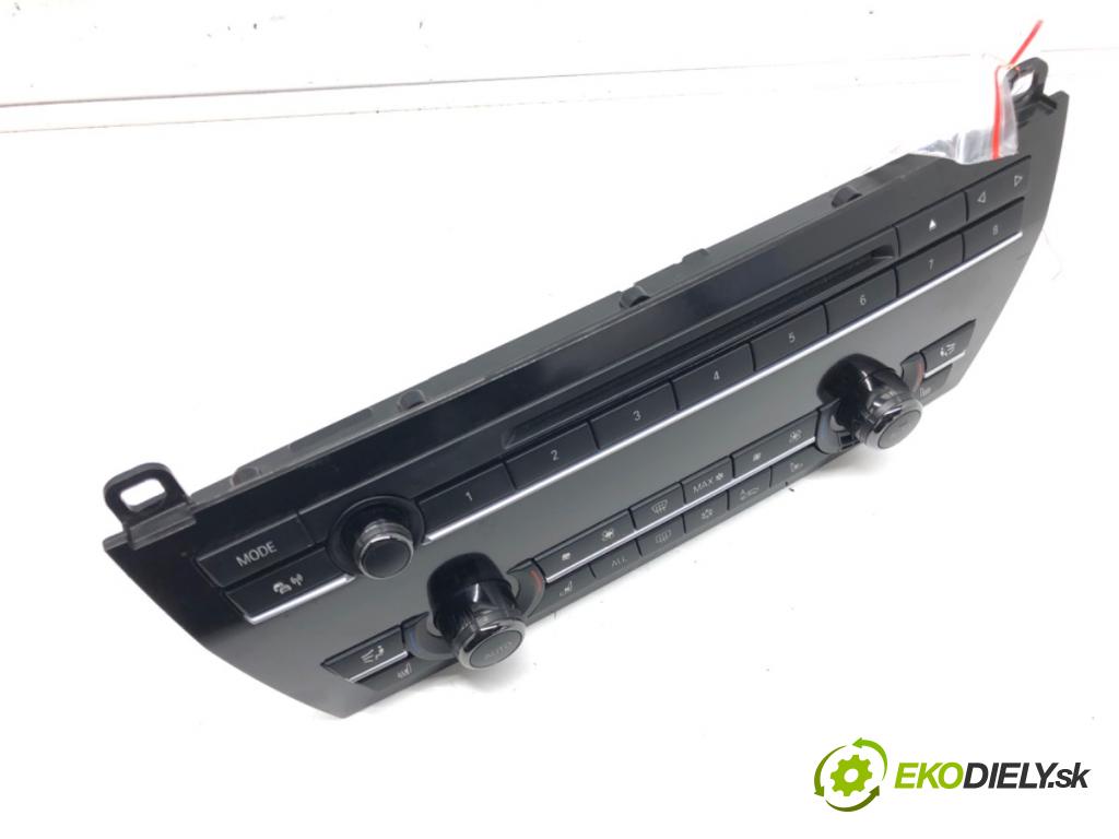 BMW 7 (F01, F02, F03, F04) 2008 - 2015    750 i, Li 300 kW [408 KM] benzyna 2008 - 2012  Panel ovládania kúrenia 9241231 (Prepínače, spínače, tlačidlá a ovládače kúrenia)