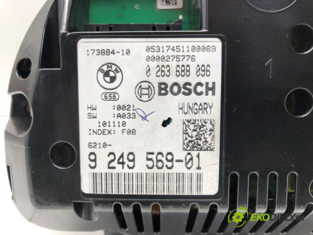 BMW 7 (F01, F02, F03, F04) 2008 - 2015    750 i, Li 300 kW [408 KM] benzyna 2008 - 2012  Prístrojovka 9249569 0263688096 (Prístrojové dosky, displeje)