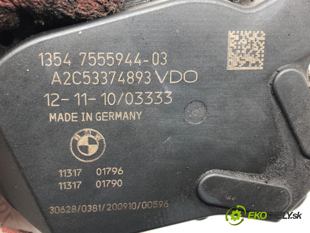 BMW 7 (F01, F02, F03, F04) 2008 - 2015    750 i, Li 300 kW [408 KM] benzyna 2008 - 2012  Škrtiaca klapka 7555944 (Škrtiace klapky)