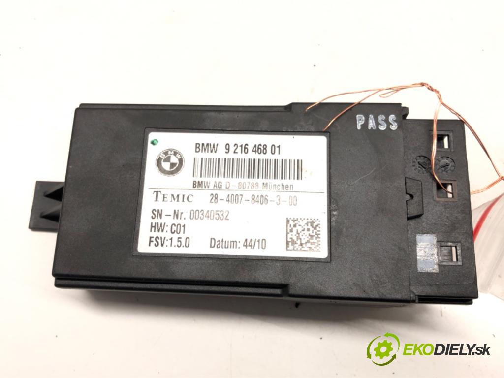 BMW 7 (F01, F02, F03, F04) 2008 - 2015    750 i, Li 300 kW [408 KM] benzyna 2008 - 2012  Modul sedačky 9216468