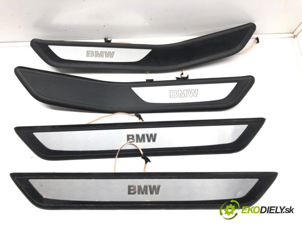 BMW 7 (F01, F02, F03, F04) 2008 - 2015    750 i, Li 300 kW [408 KM] benzyna 2008 - 2012  gumy pedálu lišty PROGOWE osvetlené 7181011