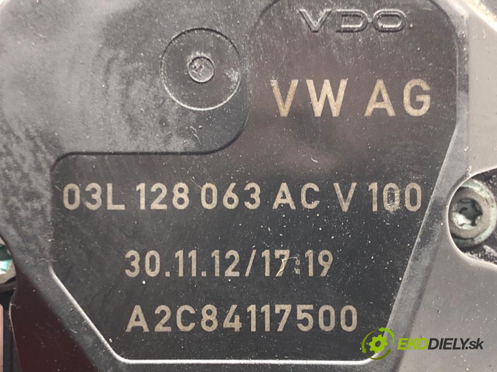 AUDI A5 Sportback (8TA) 2007 - 2017    2.0 TDI 105 kW [143 KM] olej napędowy 2009 - 2017  Škrtiaca klapka 03L128063AC (Škrtiace klapky)