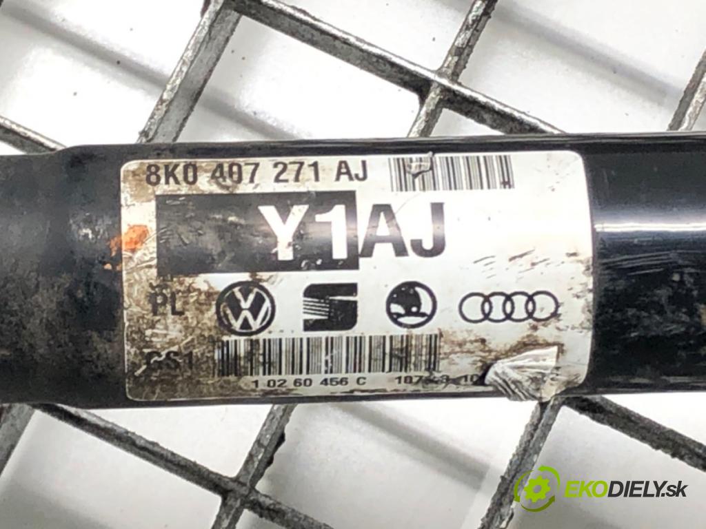 AUDI A5 Sportback (8TA) 2007 - 2017    2.0 TDI 105 kW [143 KM] olej napędowy 2009 - 2017  Poloos pravy predný 8K0407271AJ