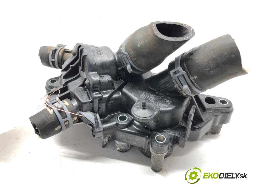 SKODA FABIA III Kombi (NJ5) 2014 - 2022    1.0 44 kW [60 KM] benzyna 2014 - 2022  obal termostatu 04C121600P 04C121042E (Termostaty)