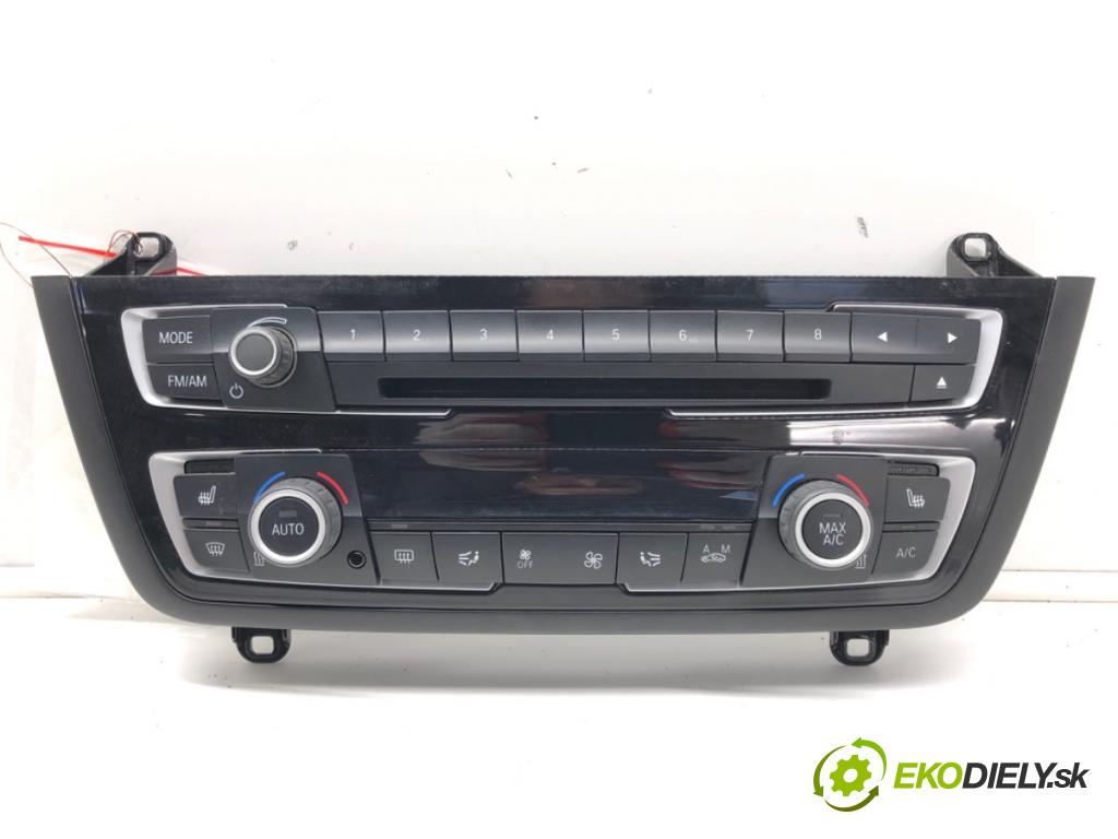 BMW 4 coupe (F32, F82) 2013 - 2022    428 i 180 kW [245 KM] benzyna 2013 - 2017  Panel ovládania kúrenia 9226785 (Prepínače, spínače, tlačidlá a ovládače kúrenia)