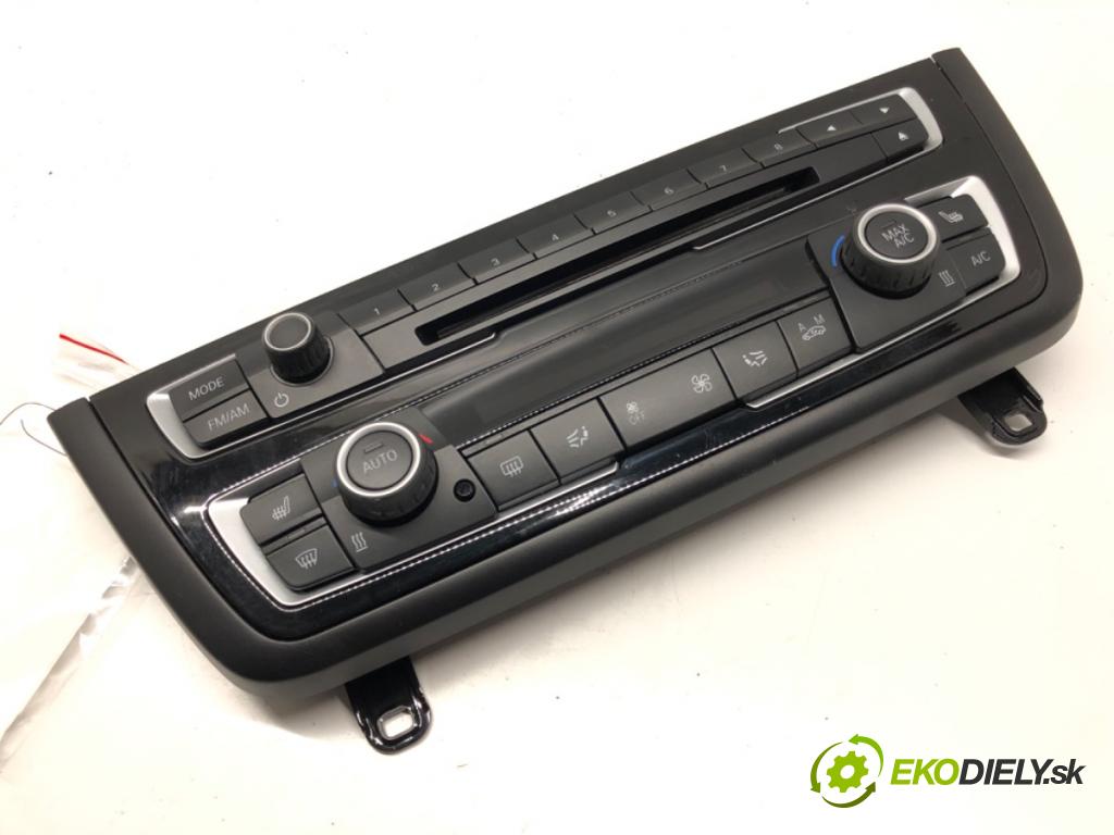 BMW 4 coupe (F32, F82) 2013 - 2022    428 i 180 kW [245 KM] benzyna 2013 - 2017  Panel ovládania kúrenia 9226785 (Prepínače, spínače, tlačidlá a ovládače kúrenia)