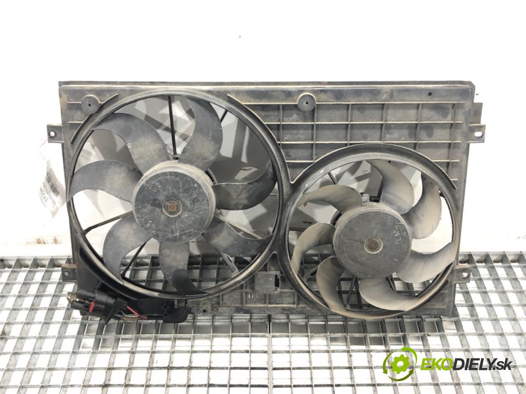 SKODA SUPERB II Kombi (3T5) 2009 - 2015    1.8 TSI 112 kW [152 KM] benzyna 2009 - 2015  Ventilátor klimatizácie 1K0121207BB (Ventilátory chladičov klimatizácie)