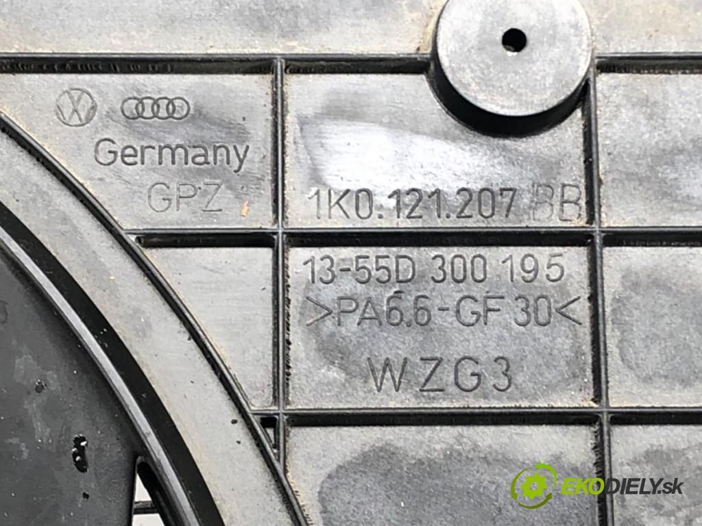 SKODA SUPERB II Kombi (3T5) 2009 - 2015    1.8 TSI 112 kW [152 KM] benzyna 2009 - 2015  Ventilátor klimatizácie 1K0121207BB (Ventilátory chladičov klimatizácie)