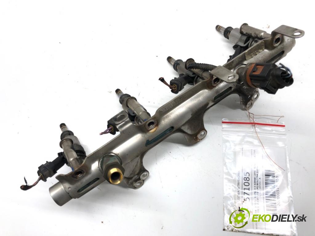 SKODA SUPERB II Kombi (3T5) 2009 - 2015    1.8 TSI 112 kW [152 KM] benzyna 2009 - 2015  Lišta vstrekovacia 0261500074 (Vstrekovacie lišty)