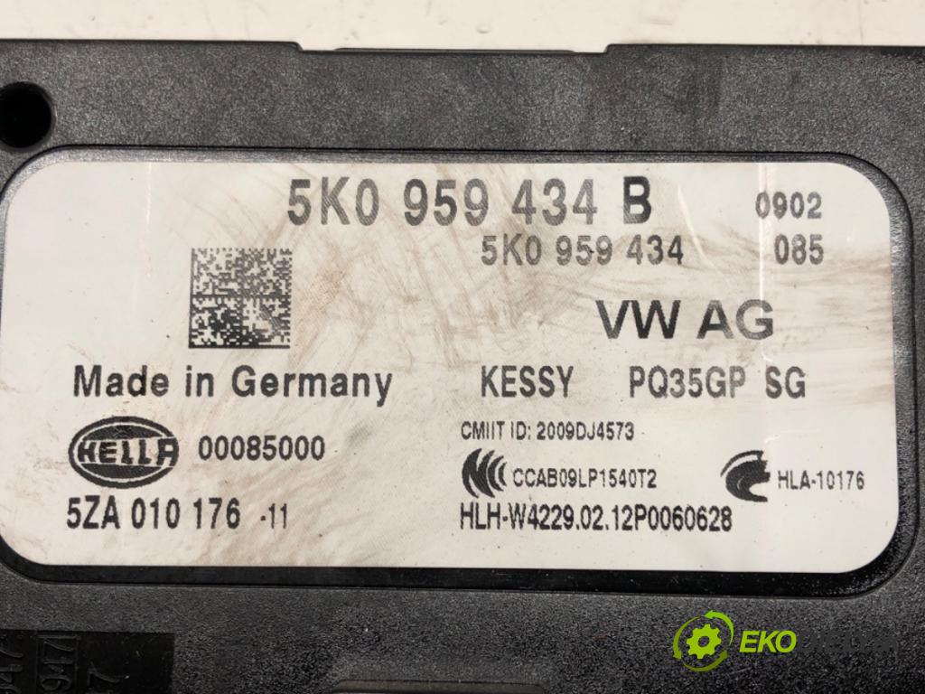 SKODA SUPERB II Kombi (3T5) 2009 - 2015    1.8 TSI 112 kW [152 KM] benzyna 2009 - 2015  modul KESSY 5K0959434B