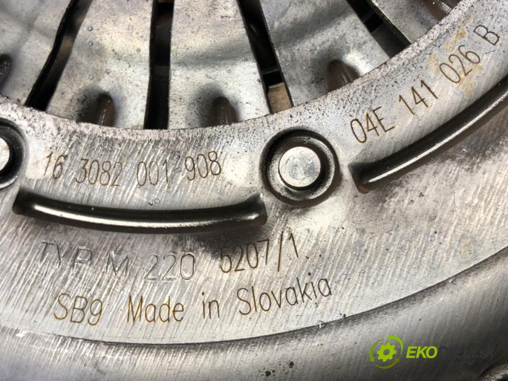 VW GOLF VII (5G1, BQ1, BE1, BE2) 2012 - 2022    1.4 TSI 92 kW [125 KM] benzyna 2014 - 2022  Spojková sada (bez ložiska) 04E141026B 03C141031D (Kompletné sady (bez ložiska))