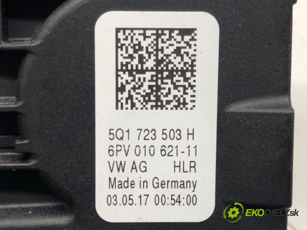 VW GOLF VII (5G1, BQ1, BE1, BE2) 2012 - 2022    1.4 TSI 92 kW [125 KM] benzyna 2014 - 2022  Potenciometer plynového pedálu 5Q1723503H (Pedále)