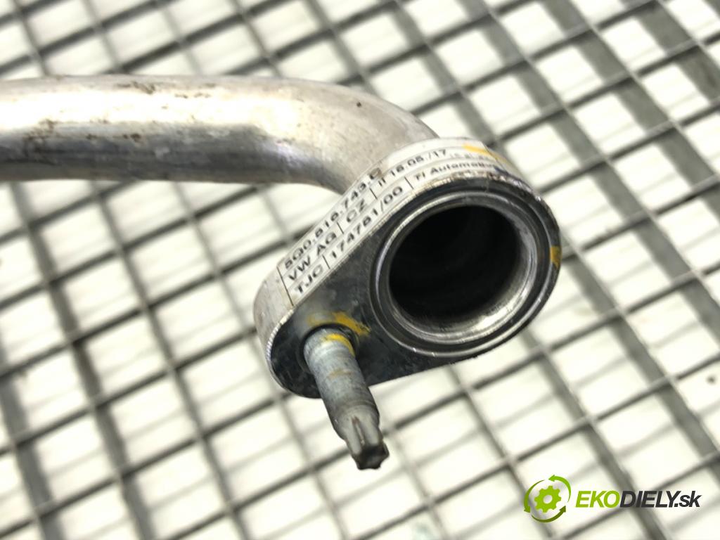 VW GOLF VII (5G1, BQ1, BE1, BE2) 2012 - 2022    1.4 TSI 92 kW [125 KM] benzyna 2014 - 2022  rúrka klimatizácie 5Q0816743C (Rúrky klimatizácie)