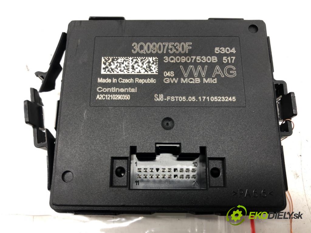 VW GOLF VII (5G1, BQ1, BE1, BE2) 2012 - 2022    1.4 TSI 92 kW [125 KM] benzyna 2014 - 2022  Modul komfortu 3Q0907530F (Moduly komfortu)