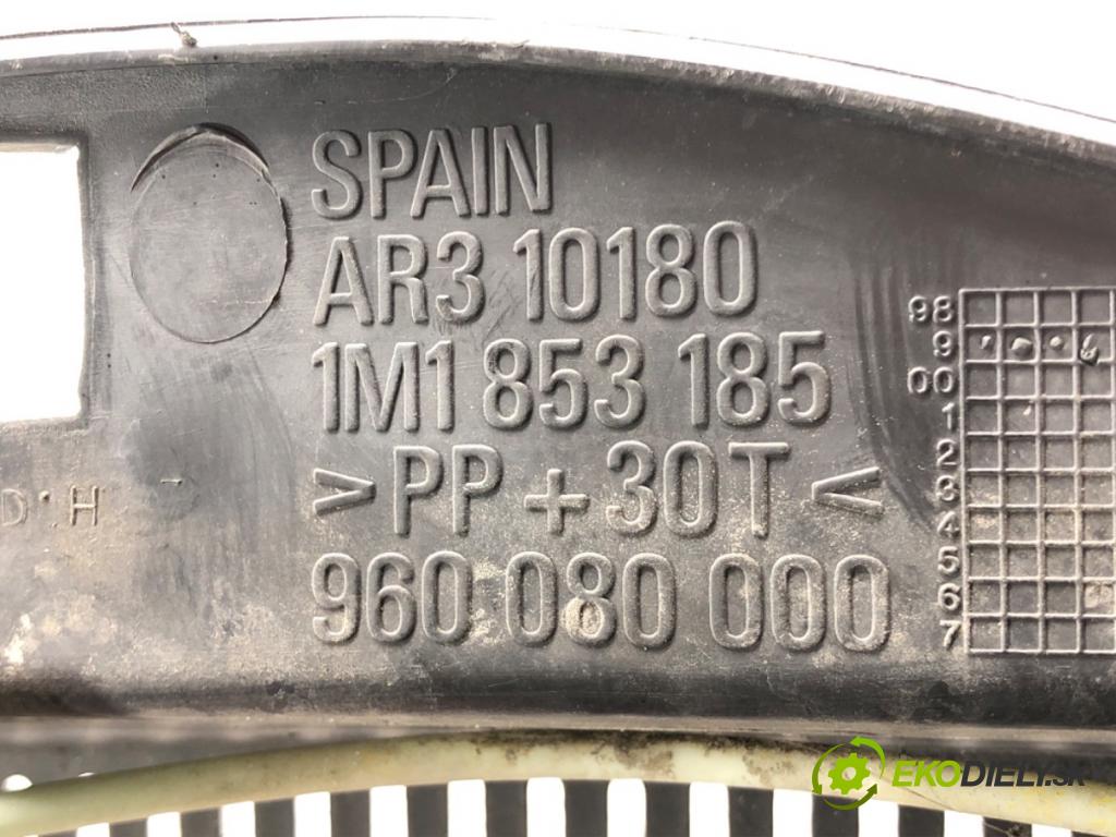 SEAT TOLEDO II (1M2) 1998 - 2006    1.9 TDI 66 kW [90 KM] olej napędowy 1999 - 2004  Torpédo, plast pod čelné okno 1M1853185 (Torpéda)