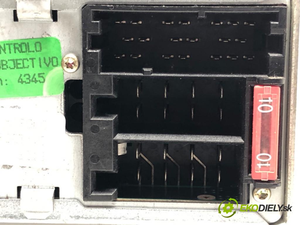 SEAT TOLEDO II (1M2) 1998 - 2006    1.9 TDI 66 kW [90 KM] olej napędowy 1999 - 2004  RADIO 1M0035186B (Audio zariadenia)