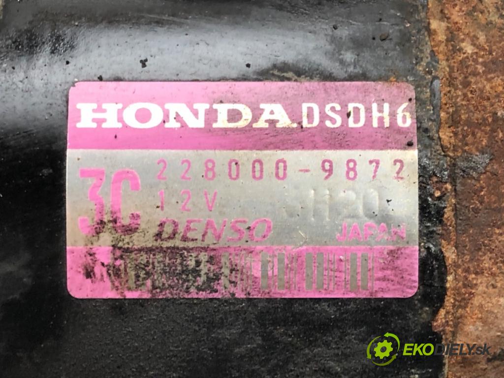 HONDA FR-V (BE) 2004 - 2022    2.0 (BE3) 110 kW [150 KM] benzyna 2005 - 2022  Štartér 228000-9872 (Štartéry)