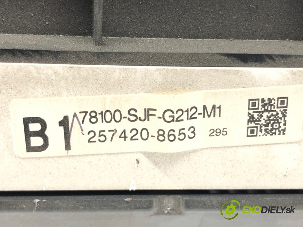 HONDA FR-V (BE) 2004 - 2022    2.0 (BE3) 110 kW [150 KM] benzyna 2005 - 2022  Prístrojovka 257420-8653 (Prístrojové dosky, displeje)