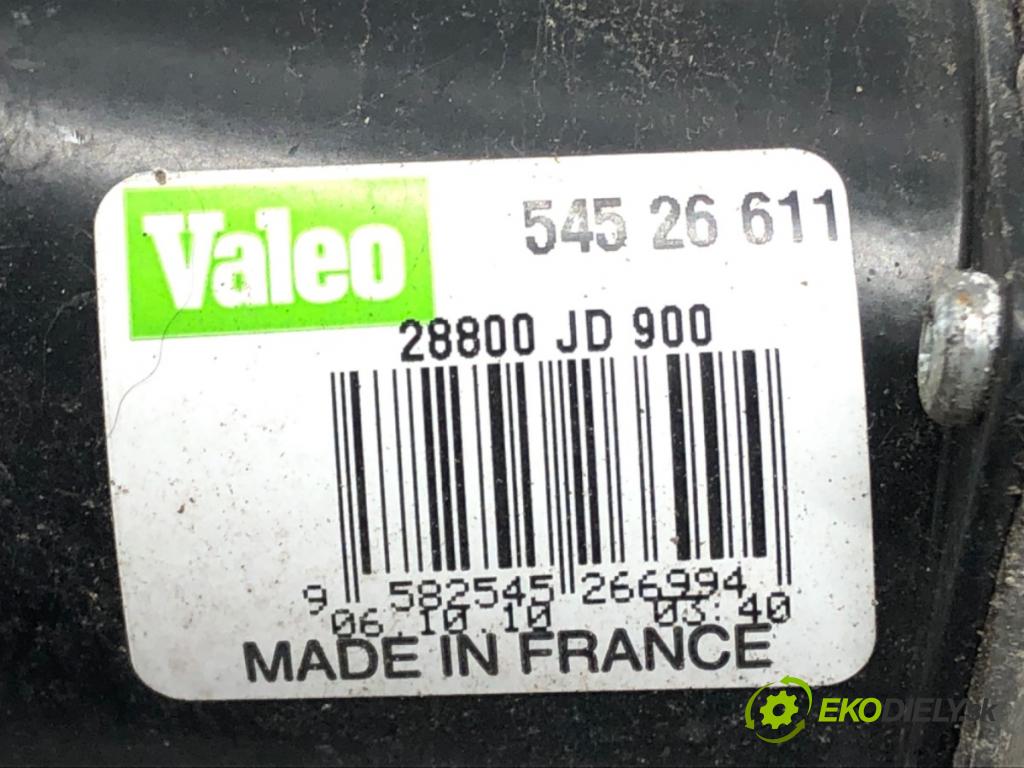 NISSAN QASHQAI / QASHQAI +2 I (J10, NJ10, JJ10E) 2006 - 2014    2.0 104 kW [141 KM] benzyna 2007 - 2013  Mechanizmus stieračov predný 28800 JD900 (Motorčeky stieračov predné)