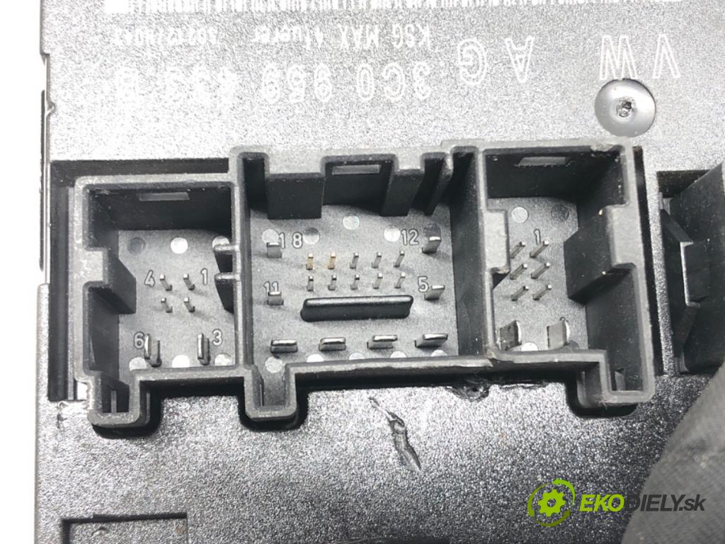 VW PASSAT B6 Variant (3C5) 2005 - 2011    2.0 TDI 103 kW [140 KM] olej napędowy 2005 - 2009  Modul komfortu 3C0959433B (Moduly komfortu)
