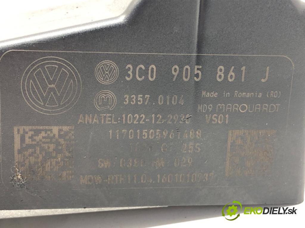 VW PASSAT B6 Variant (3C5) 2005 - 2011    2.0 TDI 103 kW [140 KM] olej napędowy 2005 - 2009  blokáda volantu 3C0905861J (Ostatné)