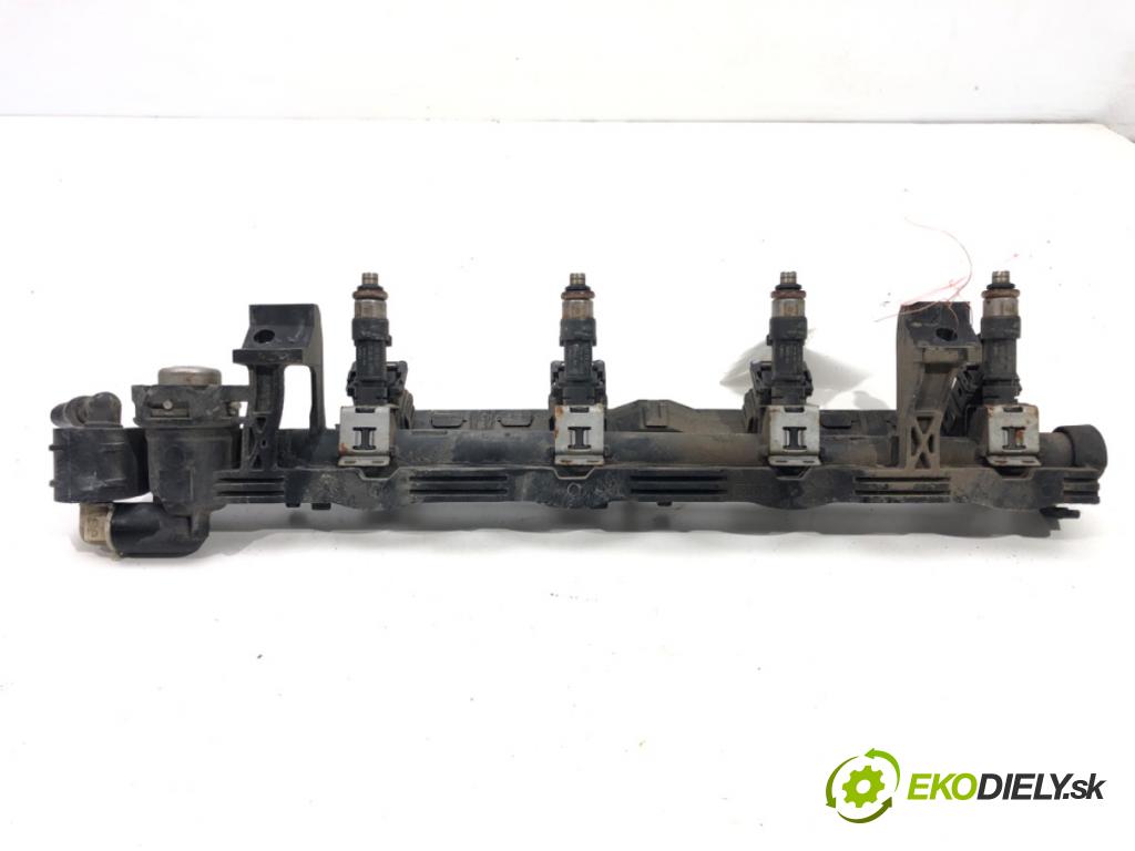 FORD FIESTA VI (CB1, CCN) 2008 - 2022    1.25 60 kW [82 KM] benzyna 2008 - 2017  Lišta vstrekovacia 98AG-14A390-LB (Vstrekovacie lišty)