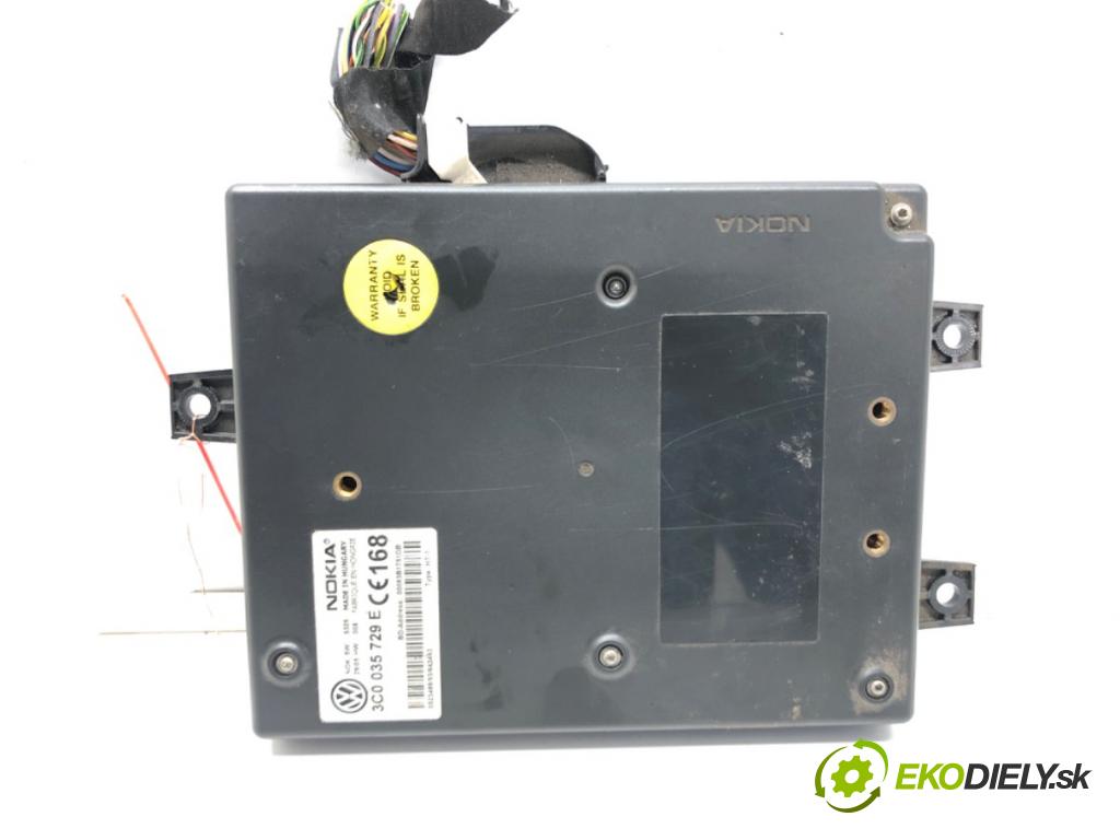 VW PASSAT B6 Variant (3C5) 2005 - 2011    2.0 TDI 103 kW [140 KM] olej napędowy 2005 - 2009  Modul BLUETOOTH 3C0035729E (Ostatné)