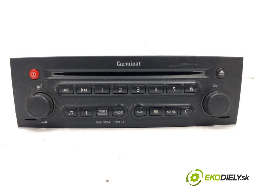 RENAULT SCÉNIC II (JM0/1_) 2003 - 2010    1.6 (JM0C, JM0J, JM1B) 83 kW [113 KM] benzyna 2003  RADIO 8200300852 (Audio zariadenia)