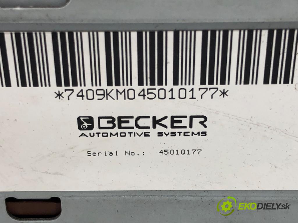 RENAULT SCÉNIC II (JM0/1_) 2003 - 2010    1.6 (JM0C, JM0J, JM1B) 83 kW [113 KM] benzyna 2003  RADIO 8200300852 (Audio zariadenia)