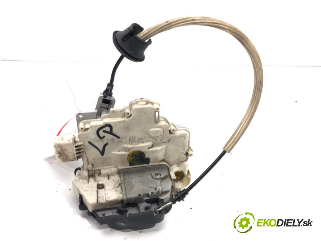 AUDI A6 C6 (4F2) 2004 - 2011    3.0 TDI quattro 165 kW [225 KM] olej napędowy 2004  zámok dveře levý přední část 4F1837015