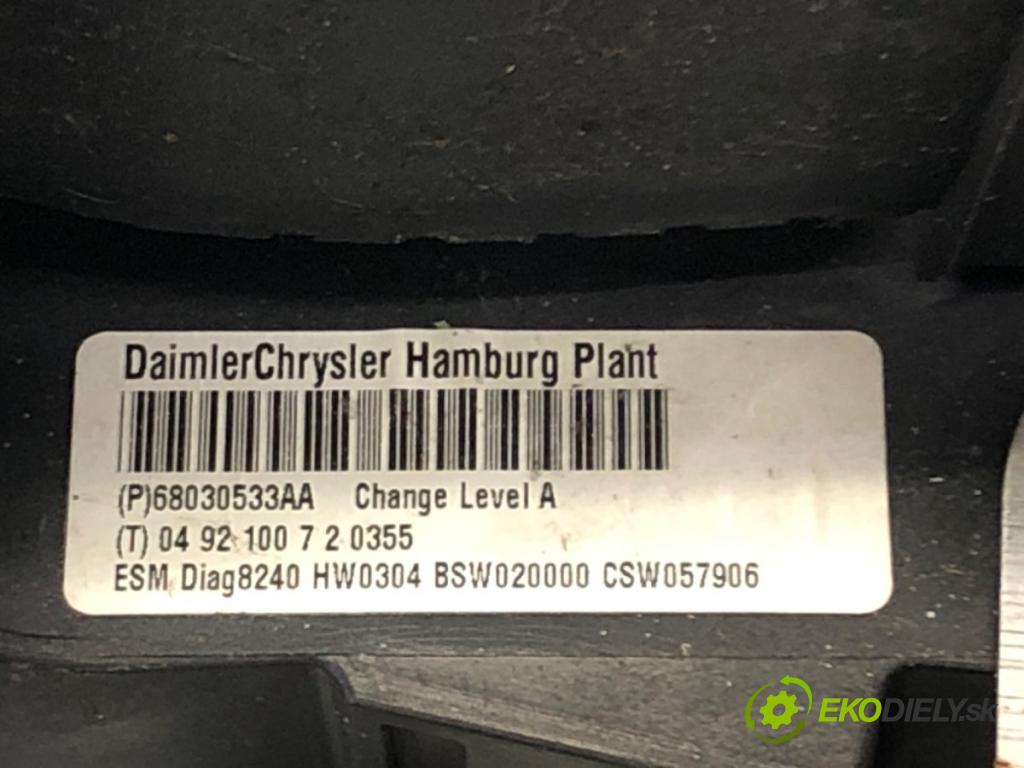 JEEP GRAND CHEROKEE III (WH, WK) 2004 - 2011    3.0 CRD 4x4 155 kW [211 KM] olej napędowy 2006 - 2  Kulisa 68030533AA (Rýchlostné páky / kulisy)