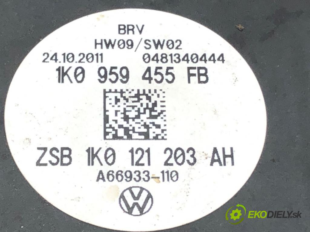VW GOLF VI (5K1) 2008 - 2014    1.2 TSI 77 kW [105 KM] benzyna 2008 - 2012  Ventilátor chladiča 1K0959455FB (Ventilátory)