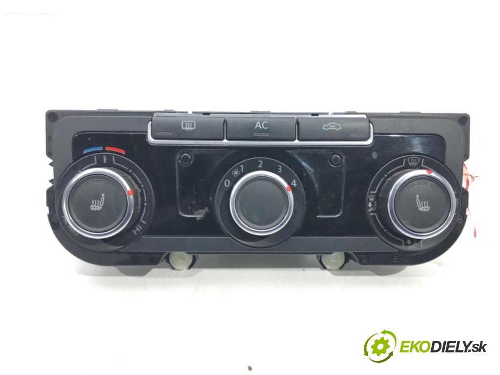 VW GOLF VI (5K1) 2008 - 2014    1.2 TSI 77 kW [105 KM] benzyna 2008 - 2012  Panel ovládania kúrenia 7N0907426AN (Prepínače, spínače, tlačidlá a ovládače kúrenia)