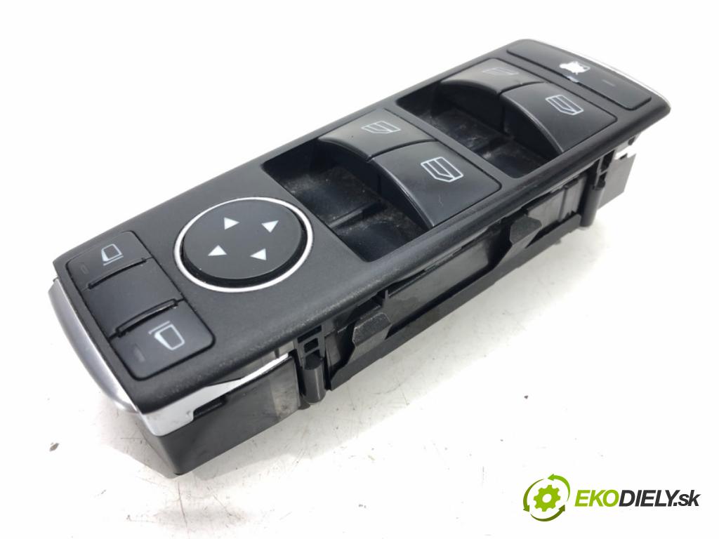 MERCEDES-BENZ KLASA E (W212) 2009 - 2016    E 200 CDI / BlueTEC (212.005, 212.006) 100 kW [136  Prepínač okien A2129056000 (Prepínače, spínače, tlačidlá a ovládače kúrenia)