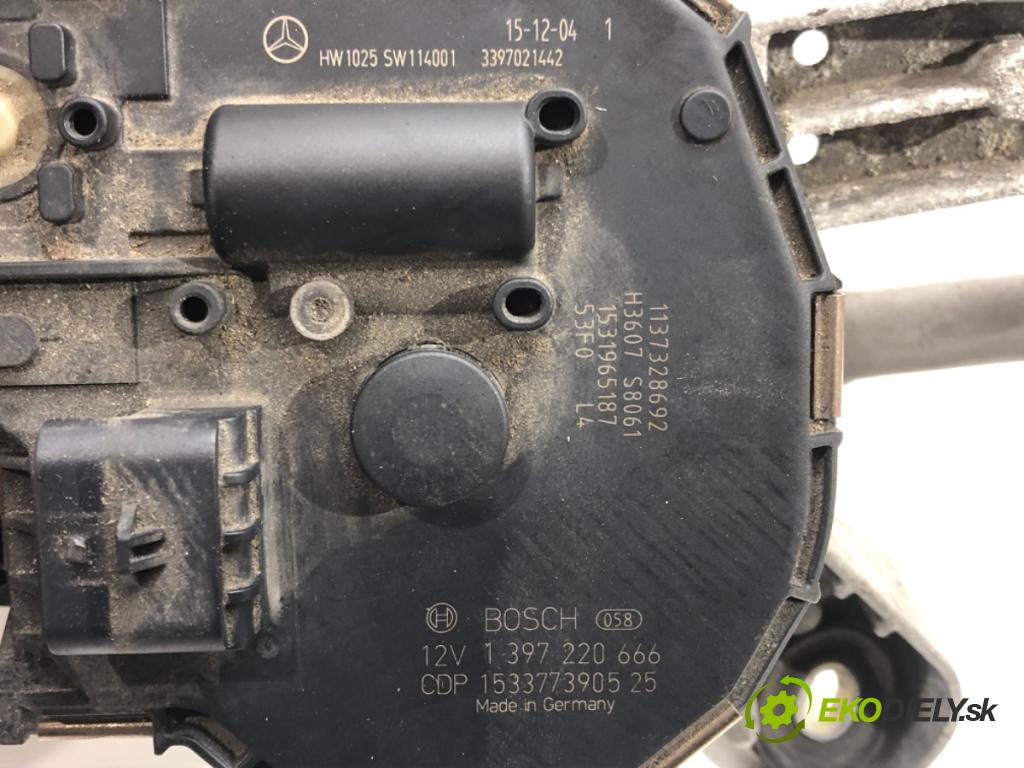 MERCEDES-BENZ KLASA E (W212) 2009 - 2016    E 200 CDI / BlueTEC (212.005, 212.006) 100 kW [136  Mechanizmus stieračov predný A2128201240 (Motorčeky stieračov predné)