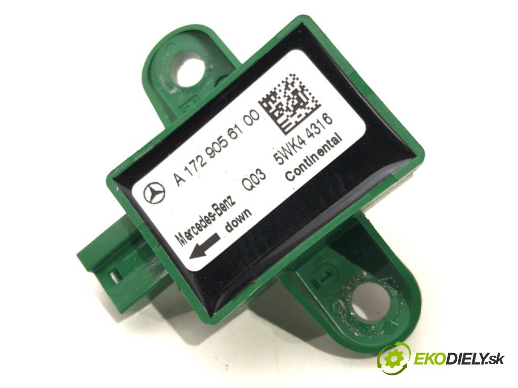 MERCEDES-BENZ KLASA E (W212) 2009 - 2016    E 200 CDI / BlueTEC (212.005, 212.006) 100 kW [136  Snímač nárazu A1729056100 (Snímače nárazu)