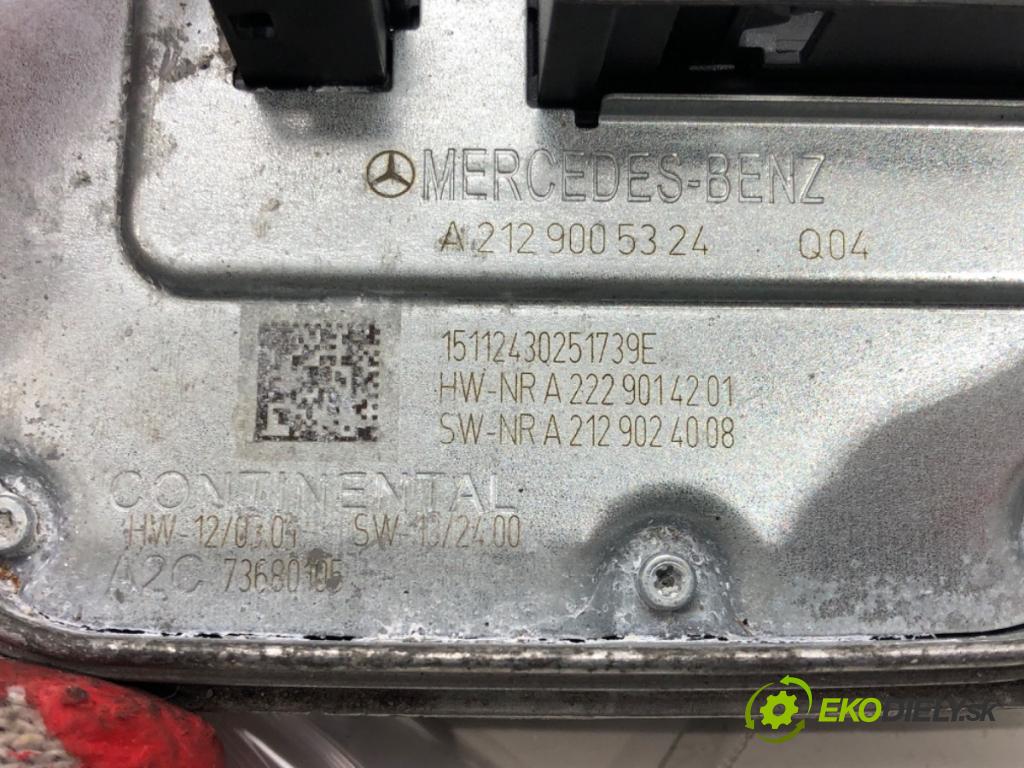 MERCEDES-BENZ KLASA E (W212) 2009 - 2016    E 200 CDI / BlueTEC (212.005, 212.006) 100 kW [136  Menič XENON A2129005324 (Riadiace jednotky xenónu)